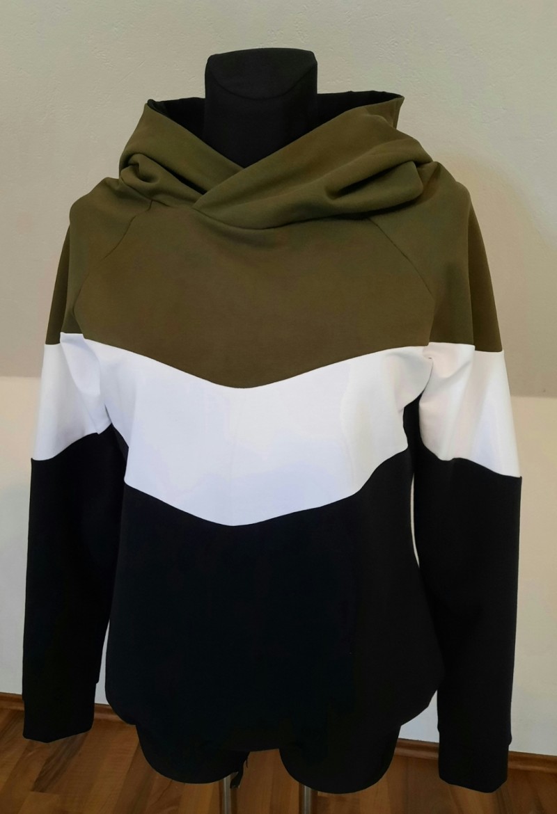 Colourblocking Hoodie Damen