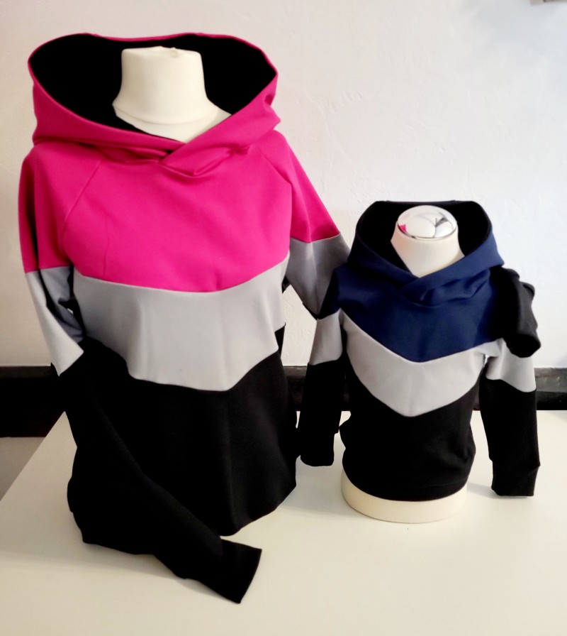 Colourblocking Hoodie Damen